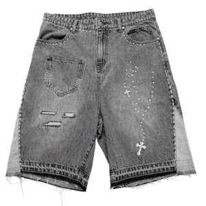 Shorts de jogging unisexe en molleton tricoté à séchage rapide avec cordon de serrage pour l'été – Fournisseurs en gros - Product Image 1