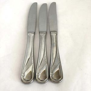 Nouveau ensemble de couteaux en acier inoxydable de haute qualité avec un nouveau design royal ensemble de couteaux de luxe au look moderne pour restaurant mariage maison - Product Image 1