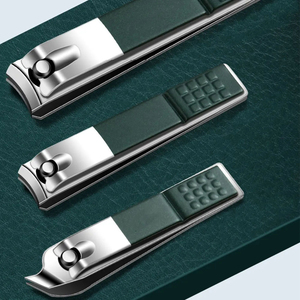 Luxury Matte Green Manicure Pedicure <b>Set</b> Professional <b>Nail</b> Clipper Kit High Quality Stainless Steel Grooming Tools High Quality - Product Image 3