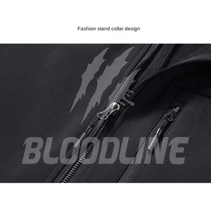 Gilet coupe-vent sans manches pour homme Bloodline, bleu foncé, impression par sublimation, vêtements d'extérieur pour l'hiver - Product Image 4