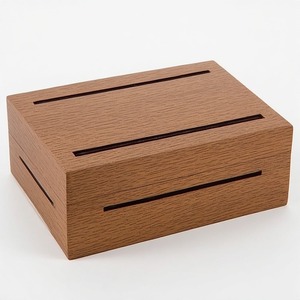Luxury Rich Finish Wooden Cigar Case Crafted For Classic Appeal With Durable Construction And Smooth Polished Surface Texture - Product Image 2