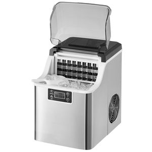 Macchina per Colazione 3-in-1 con Produttore di Ghiaccio da Banco, 24 Cubetti in 15 Minuti, 45 Libbre in 24 Ore, Autopulente, con Paletta e Cestello per Ghiaccio Portatili - Product Image 1