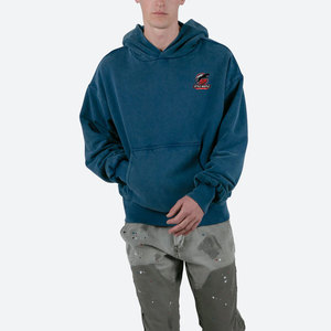 Nueva Llegada, Venta Especial, Sudaderas Básicas para Hombre con Lavado Ácido, Precio Razonable al por Mayor, Sudaderas con Lavado Ácido de Diseño Personalizado para Hombre - Product Image 1