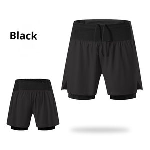 Pantalons de sport 2-en-1 personnalisés pour hommes, de haute qualité, à séchage rapide, respirants, avec poche arrière - Product Image 4