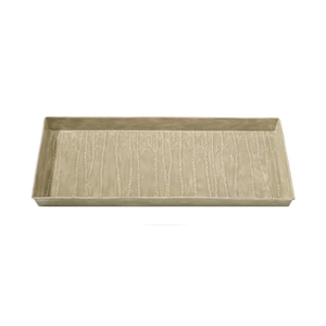 Vente directe usine : Plateau à chaussures multi-usages Circles en acier galvanisé finition cuivre pour entrée, buanderie et usage intérieur - Product Image 6