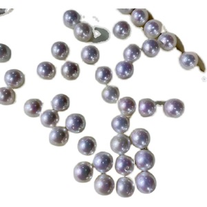 Perlas Sueltas Hechas a Mano, Color Natural, Acabado Espejo, Luz Intensa Comparable a las Perlas Blancas Australianas - Product Image 5