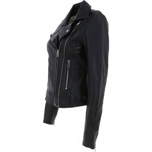 Blouson de moto pour femme, design classique 2025, polyester de haute qualité, uni, tricoté, imperméable, respirant, hiver - Product Image 3