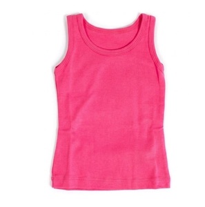 Summer <b>Boys</b> Vest Girls Tank Tops Knitted Spandex Cotton Casual Style Plain Blank Kids Infants Tank Tops Breathable for Children - Product Image 3