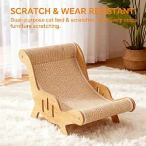 Tiragraffi e Lettini per Gatti in Sisal Naturale per un Relax Estetico - Product Image 4