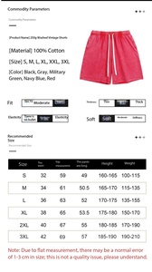Bangladesh China Factory 250G Washed 100% Cotton Mens Distressed Shorts Loose Fit Snowflake Wash Casual European American Size - Product Image 2