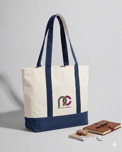 Wholesale <b>Large</b> Size Trader Joe's Colorful <b>Canvas</b> Shopping Tote <b>Bags</b> for Daily Use - Product Image 6