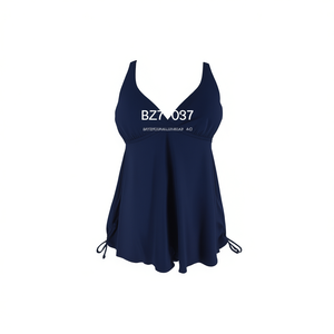 HDJ Plus Size One Piece Swimsuit Tummy Control Conservative Beachwear Sexy Monokini Bathing Suit BZ77037 - Product Image 2