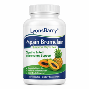 Cápsulas de Enzimas de Papaína y Bromelina para Adultos, Antioxidante, Digestivo, Antiinflamatorio, Proveedor OEM GMP - Product Image 2