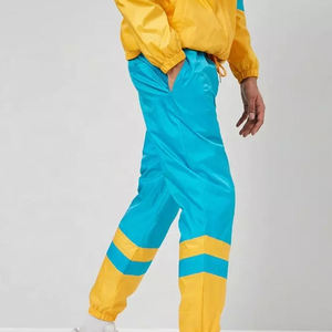 Survêtements de sport personnalisés pour hommes, ensembles de jogging zippés, pantalons d'entraînement pour hommes, coupe-vent en polyester, survêtement en nylon - Product Image 5