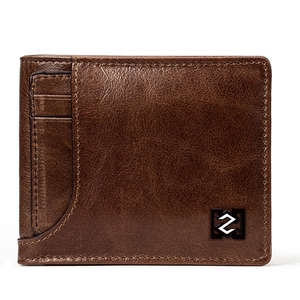 Portefeuille fin pour homme, dernier design, en cuir véritable, vintage, grande capacité, porte-cartes personnalisé pour homme - Product Image 2