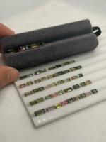 Tourmaline 100% Naturelle Multicolore Taille Baguette Effilée 9x4-5x3MM 52 pièces 31 Carats Zehra Gems Bijoux Effet de Couleur Africain