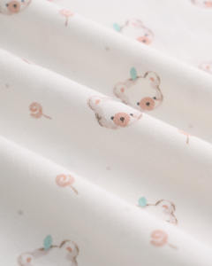 Body de Bebé de Manga Corta con Estampado de Oso y Cierre de Broches, Modal y Spandex, para Recién Nacidos, Unisex, ODM Vietnam - Product Image 4