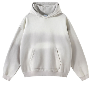 Newest Design Top Trendy Acid Wash Oversized <b>Hoodie</b> Lightweight Pullover With Pocket Manufacturer Cheap Prices Acid Wash <b>Hoodie</b> - Product Image 3