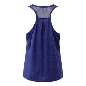 Precio al por mayor para compradores mayoristas: Camiseta sin mangas para mujer con tela transpirable, ideal para sesiones de gimnasio y uso casual. Servicio OEM de diseño 2026. - Product Image 2