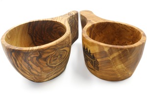 Taza Kuksa de Madera Natural Moderna Hecha a Mano de Primera Calidad, Duradera para Café, Té, Campamentos al Aire Libre y Viajes - Product Image 5