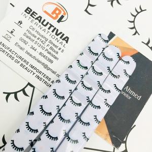 Pinzas Profesionales para Extensión de Pestañas de Acero Inoxidable con Recubrimiento de Papel para Impresión de Fibra Puntiaguda, Probadas a Mano, Sostenibles, Disponibles - Product Image 5