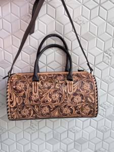 Bolsa de Viaje de Cuero Hecha a Mano con Diseño Exclusivo 2026, Multiusos, Unisex, Tamaño Grande - Product Image 3