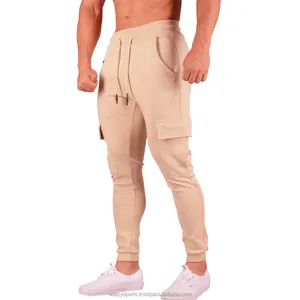 Gym Fitness Bodybuilding Hose Herbst Sport Workout Baumwolle Trainings hose Casual Jogger hose Männer Skinny Jogging hose