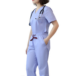 Conjunto de Uniformes Médicos y de Enfermería de Alta Calidad para Mujer, Uniformes de Spa con Tela Tejida - Product Image 3