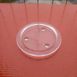 Plateau porte-bougie en verre transparent résistant à la chaleur pour mariage, Saint-Valentin, Noël, Pâques, décoration de la maison et du spa - Product Image 6