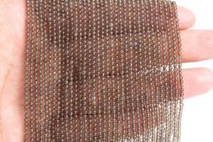 ลูกปัดสโมคกี้ควอตซ์ พลอยธรรมชาติ ร้อยเป็นเส้น ลูกปัดกลมหลวม 15.5 นิ้ว จำนวนมาก 1 3 5 10 50 ขายส่งเครื่องประดับ - Product Image 5