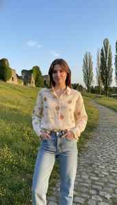 Nuevas Camisas de Mujer de Moda, Lujosas y Sensuales, Reversibles, para Todas las Temporadas, de Fibra de Bambú Premium, Tejidas a Crochet, con Estampado de Chifón - Product Image 3