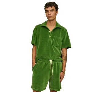 Camisa Casual de Manga Corta con Botones y Solapa para Hombre, Estilo Urbano, con Logotipo Personalizado de Uniforme de Béisbol, Conjunto Corto de Verano, Nuevo Estilo - Product Image 4