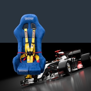 ชุดสายรัดนิรภัยสำหรับแข่งรถ TBRACING SPORT PLUS 3 FIA ขนาด 2 นิ้ว พร้อมตัวปรับแบบ Superfast Tongue บนสายรัดแบบ Lap Strap สำหรับบริการรับผลิตแบบ OEM ODM - Product Image 1