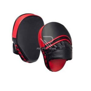 Almohadillas de Boxeo Curvas y Ligeras de Cuero y PU, Herramienta de Entrenamiento de Artes Marciales y Karate de Grado Comercial - Product Image 4