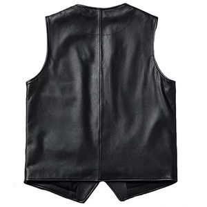 Chaleco de Cuero de Buena Calidad al por Mayor, Nuevo Diseño, a la Moda, Precio Razonable, Ropa para Hombre, Fabricante Profesional - Product Image 6