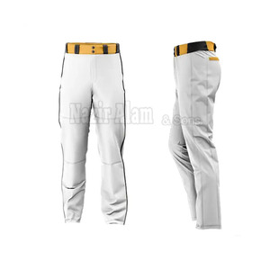Uniforme de baseball pour hommes de qualité supérieure, conçu avec un pantalon en jersey respirant, numéro et logo imprimés, vêtements de sport légers et durables - Product Image 4