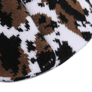Wholesale Unisex Camouflage Beanie 100% Acrylic Jacquard Knit <b>Winter</b> Hat Casual Style Adult Size 56-58CM - Product Image 6