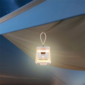 Lanterne de camping blanche étanche avec haut-parleur intégré - Product Image 3
