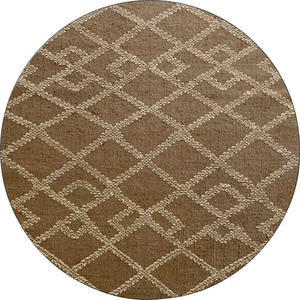 AISHA FABS CRISS CROSS Alfombra Rectangular Moderna Hecha a Mano de Yute 100% Indio, Grande, de Tejido Plano, Tipo Dhurrie, Ligera, Estilo Rompecabezas, Juego de Alfombras para Área - Product Image 1