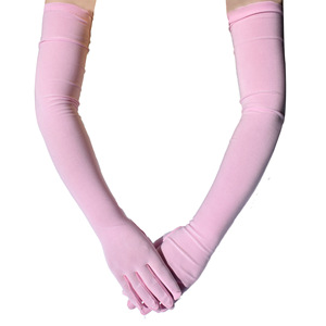 Gants longs élégants pour femmes et filles, pour événements, danse, mariage, opéra, 57 cm - Product Image 1