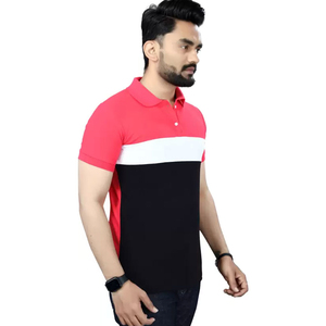 Camiseta de Manga Corta para Hombre al por Mayor, de la Mejor Calidad, Tejido de Punto Transpirable, Tallas Grandes, Diseño Personalizable, Poliéster/Algodón - Product Image 5
