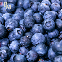 Bosmos 3,2kg Donkerblauwe Blueberry Popping Boba Taiwan Bubble Tea 4 Flessen/Karton Verpakking HALAL/HACCP/ISO 22000 Gecertificeerd Klaar voor verkoop