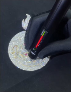 Pendentif Hip Hop Moissanite pour Homme, Breloque Ronde Personnalisée en Argent 925, Pendentif Moissanite VVS Iced Out - Product Image 3