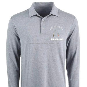 Precio al por mayor camiseta de los hombres baratos logotipo personalizado superventas de secado rápido hombres camiseta polos, polos de los hombres - Product Image 1