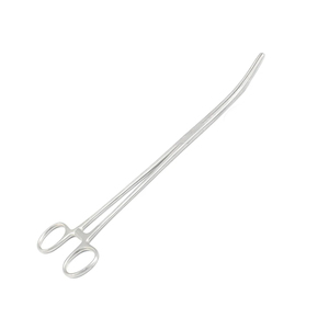Pinces hémostatiques courbées de haute qualité en acier inoxydable à verrouillage manuel, certifiées CE, instrument médical chirurgical - Product Image 1