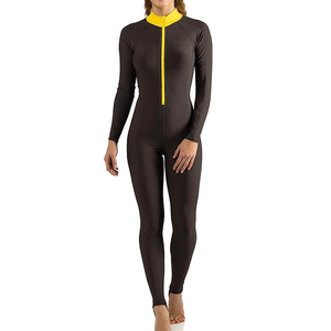 Venta Directa de Fábrica: Trajes de Neopreno de Manga Larga con Cierre en el Pecho para Mujer, Hechos a Medida, de Color Sólido, Talla Adulto, con Estampado Personalizado - Product Image 4