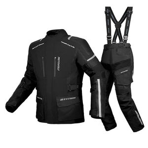 Traje de Motociclismo Motowolf Coudra, Chaqueta y Pantalones de Carreras Todoterreno, Impermeables, Transpirables, Resistentes al Viento, Estampados, Talla Grande, Ecológicos, para Invierno - Product Image 6