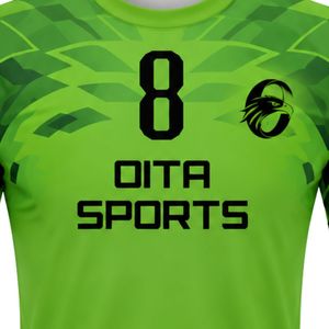 ชุดแฮนด์บอลสีเขียวนีออนสำหรับผู้ชาย เสื้อเจอร์ซีย์และกางเกงขาสั้น ชุดกีฬาน้ำหนักเบา ระบายอากาศได้ดี เหมาะสำหรับการฝึกซ้อมและการแข่งขัน - Product Image 4