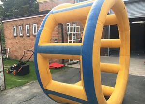 Roue de course gonflable de qualité commerciale pour hamsters - Activité événementielle compétitive, sûre et inoubliable - Product Image 4