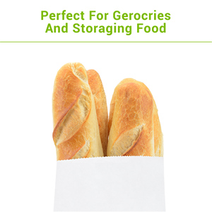 ถุงกระดาษใส่อาหารกลางวันสีน้ำตาลขนาดเล็กขนาด12ปอนด์7x4x13.25นิ้วถุงกระดาษสีขาวพร้อมวัสดุรีไซเคิลสำหรับใช้ในครัวเรือน - Product Image 3